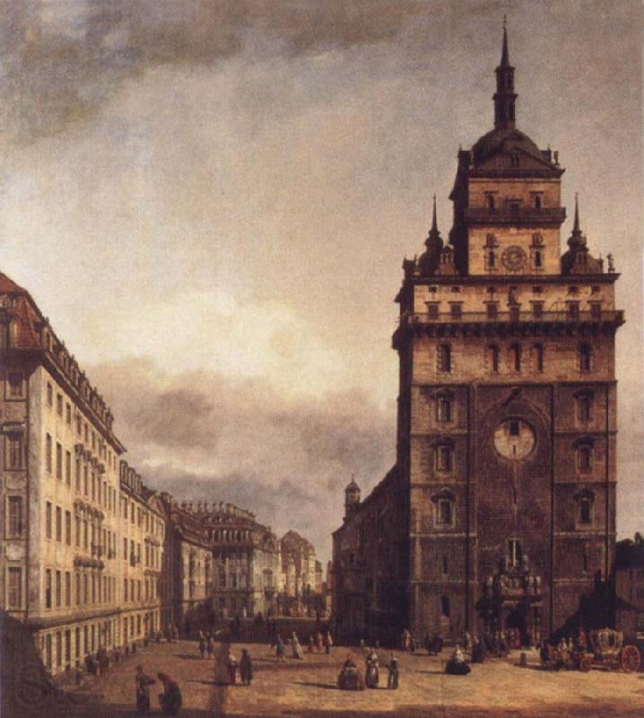 Bernardo Bellotto Square with the Kreuz Kirche in Dresden France oil painting art